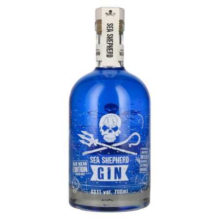 Sea Shepherd Gin BLUE OCEAN EDITION 43,1% Vol. 0,7l | Duitse jenever | 🌾 Whisky Ambassador | Online Shop