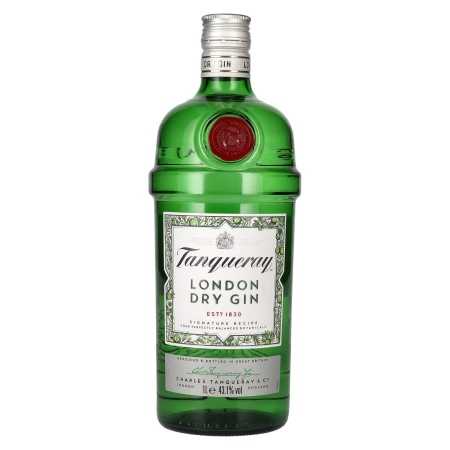 Tanqueray LONDON DRY GIN Imported 43,1% Vol. 1l | English gin | 🌾 Whisky Ambassador | Online Shop