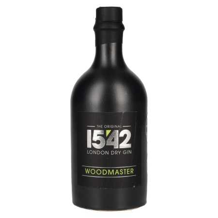 1542 The Original Woodmaster London Dry Gin 2018 42% Vol. 0,5l | Avstrijski gin | 🌾 Whisky Ambassador | Online Shop