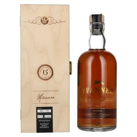 Pfanner 10 Years Old Single Malt Whisky Jubiläumsedition 47% Vol. 0,5l in Holzkiste | Österreichischer Whisky | 🌾 Whisky Ambassador | Online Shop