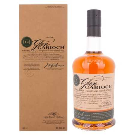 Glen Garioch 12 Years Old Highland Single Malt Scotch Whisky GB 48% Vol. 1l in Geschenkbox