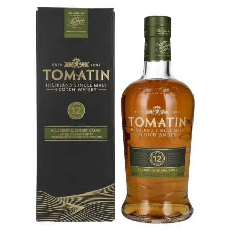 Tomatin 12 Years Old BOURBON & SHERRY CASKS 43% Vol. 0,7l | Highland Whisky | 🌾 Whisky Ambassador | Online Shop