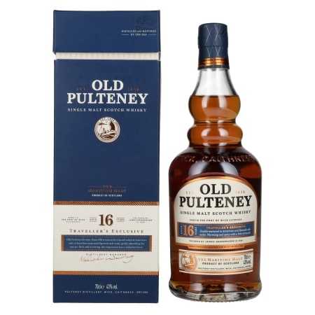 Old Pulteney 16 Years Old Single Malt TRAVELLER'S EXCLUSIVE 43% Vol. 0,7l | Highland Whisky | 🌾 Whisky Ambassador | Online Shop