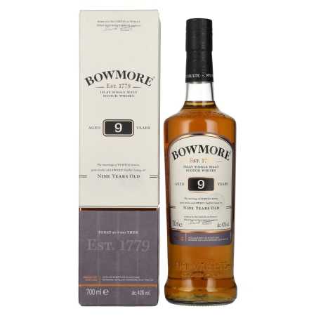 🌾Bowmore 9 Years Old Islay Single Malt Scotch Whiskey 40% Vol. 0,7l | Whisky Ambassador