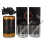 🌾Ensō Japanese Whisky 40% Vol. 0,7l - 2 Glasses und Glasstrohhalmen | Whisky Ambassador