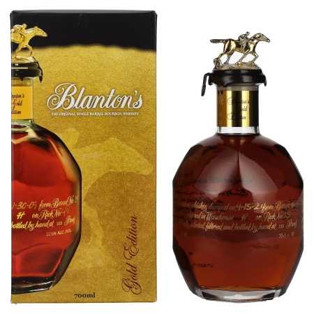 Blanton's GOLD EDITION The Original Single Barrel Bourbon Whiskey 51,5% Vol. 0,7l | Whiskey aus den USA | 🌾 Whisky Ambassador | Online Shop