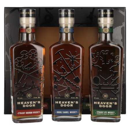 Heaven's Door Trilogy Collection Gift Set 47,3% Vol. 3x0,2l | Whisky kaufen | 🌾 Whisky Ambassador | Online Shop