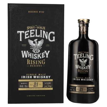 Teeling Whiskey 21 Years Old Single Malt RISING RESERVE No. 2 46% Vol. 0,7l | Irländska Whiskey | 🌾 Whisky Ambassador | Online Shop