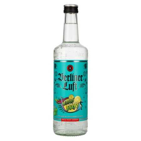 Berliner Luft LEMON DAYS Der Frische Pfefferminzlikör 18% Vol. 0,7l | Deutscher Likör | 🌾 Whisky Ambassador | Online Shop