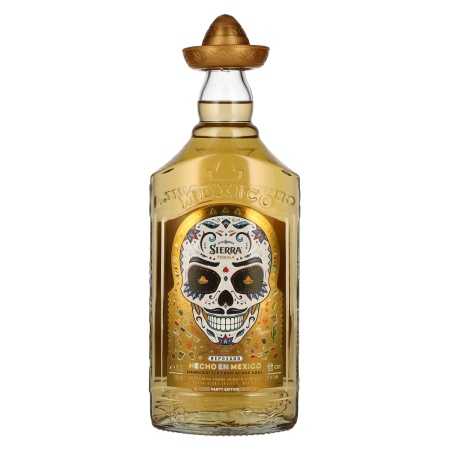 Sierra Tequila Reposado Día de los Muertos Party Edition 38% Vol. 0,7l | Reposado, Oro og Gold Tequila | 🌾 Whisky Ambassador | Online Shop