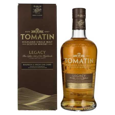 Tomatin Legacy Highland Single Malt Scotch Whisky 43% Vol. 0,7l in Geschenkbox