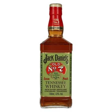 🌾Jack Daniel's Sour Mash Tennessee Whiskey LEGACY EDITION No. 1 - GREEN DESIGN 43% Vol. 0,7l 