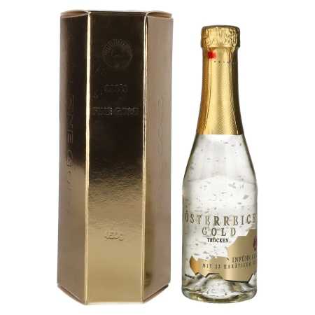 Österreich Gold - mit 23 Karat Blattgold 9,5% Vol. 0,2l in Geschenkbox | Cumpărați vin | 🌾 Whisky Ambassador | Online Shop