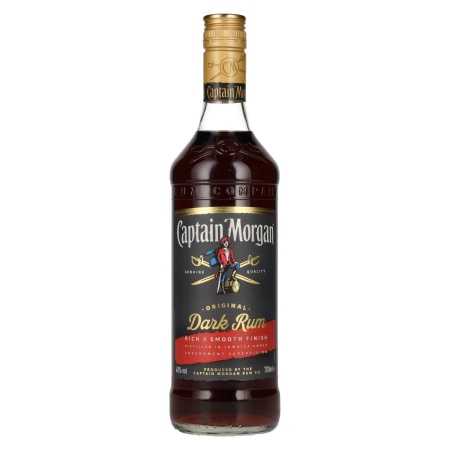 🌾Captain Morgan DARK RUM 40% Vol. 0,7l | Whisky Ambassador