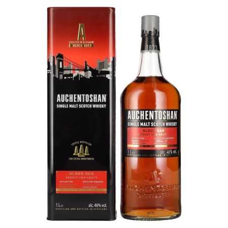 Auchentoshan BLOOD OAK Single Malt Scotch Whisky 46% Vol. 1l in Tinbox | Lowland Whisky | 🌾 Whisky Ambassador | Online Shop