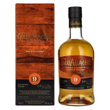 The GlenAllachie 9 Years Old RYE CASK FINISH 48% Vol. 0,7l in Giftbox | Buy whisky | 🌾 Whisky Ambassador | Online Shop