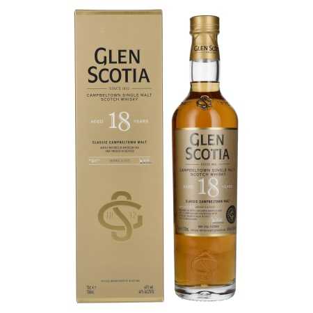 Glen Scotia 18 Years Old Single Malt Scotch Whisky 46% Vol. 0,7l in Geschenkbox | Campbeltown Whisky | 🌾 Whisky Ambassador | Online Shop