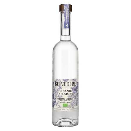 Belvedere Organic Infusions Blackberry & Lemongrass Flavoured Vodka 40% Vol. 1l | Vodka kaufen | 🌾 Whisky Ambassador | Online Shop