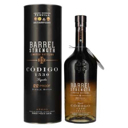 Código 1530 BARREL AÑEJO Tequila 44% Vol. 0,7l in Geschenkbox | Añejo-tequila | 🌾 Whisky Ambassador | Online Shop