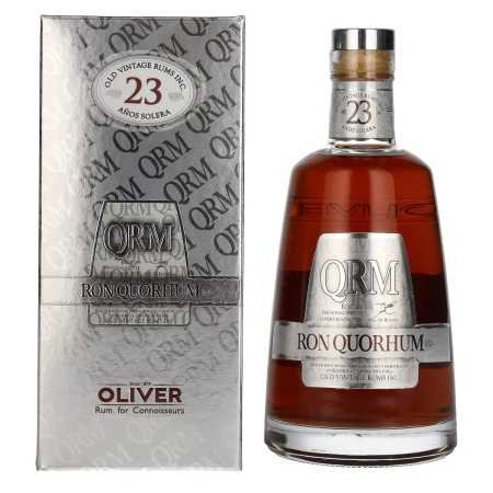 Ron Quorhum 23 Años Solera 40% Vol. 0,7l in Geschenkbox | Dominikanischer Rum | 🌾 Whisky Ambassador | Online Shop