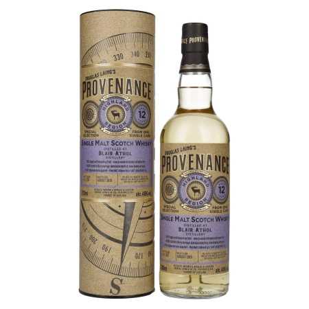 Douglas Laing PROVENANCE Blair Athol 12 Years Old Single Cask Malt 2007 46% Vol. 0,7l in Geschenkbox | Highland Whisky | 🌾 Whisky Ambassador | Online Shop