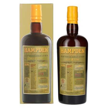 Hampden Estate 8 Years Old Pure Single Jamaican Rum GB 46% Vol. 0,7l in Geschenkbox | Rhum single cask | 🌾 Whisky Ambassador | Online Shop