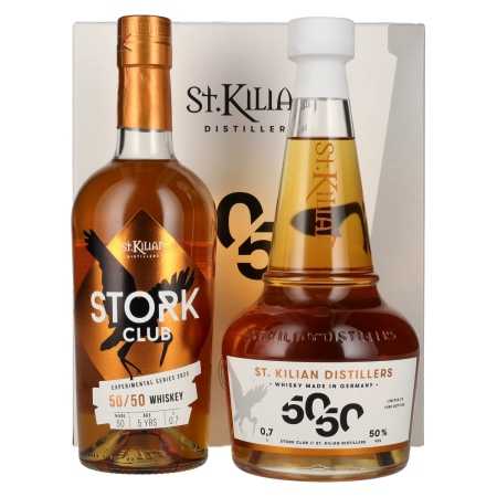 St. Kilian STORK CLUB 50/50 Experimental Series 2023 50% Vol. 2x0,7l in Geschenkbox | Single Malt | 🌾 Whisky Ambassador | Online Shop