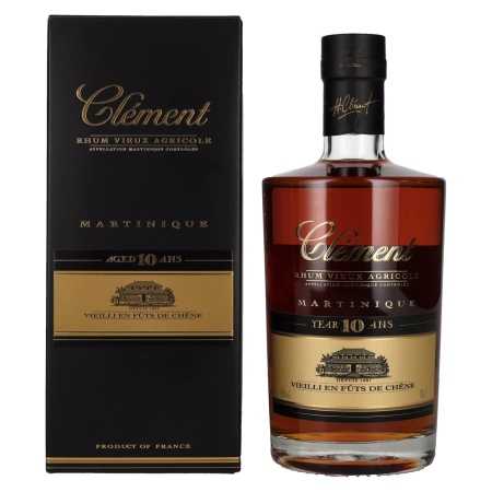 Clément Rhum Vieux Agricole 10 Ans 42% Vol. 0,7l in Geschenkbox