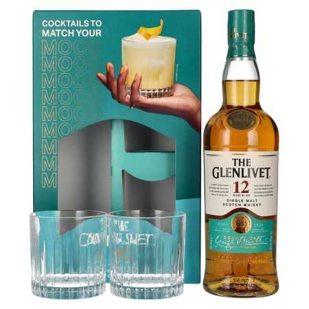 🌾The Glenlivet 12 Years Old DOUBLE OAK 40% Vol. 0,7l - 2 Glasses | Whisky Ambassador