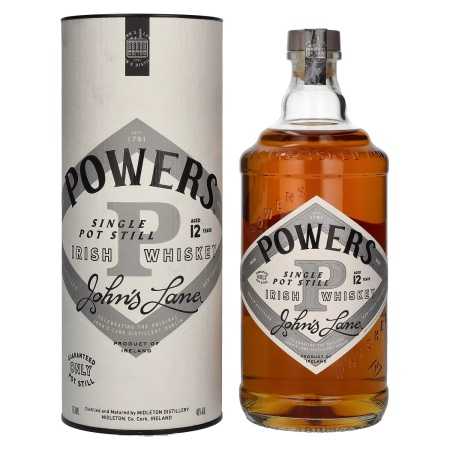 Powers 12 Years Old JOHN'S LANE Single Pot Still Irish Whiskey 46% Vol. 0,7l | Irlandês Whisk(e)y | 🌾 Whisky Ambassador | Online Shop