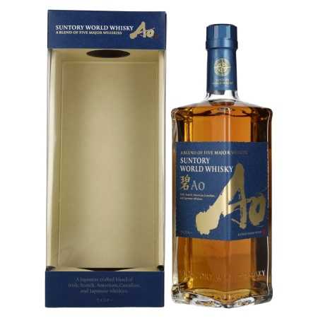 Suntory AO World Blend Whisky 43% Vol. 0,7l | Japoneză Whisky | 🌾 Whisky Ambassador | Online Shop