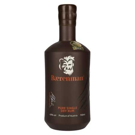 Baerenman Pure Single Dry Rum 43% Vol. 0,7l | Pirkite romą | 🌾 Whisky Ambassador | Online Shop