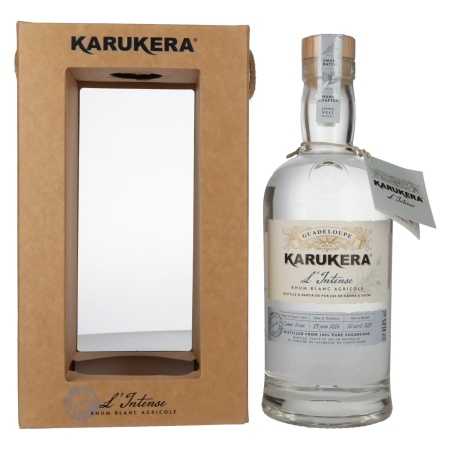 Karukera L'Intense Rhum Blanc Agricole 63,8% Vol. 0,7l in Geschenkbox | Pirkite romą | 🌾 Whisky Ambassador | Online Shop