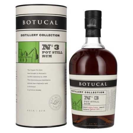 Botucal (Diplomatico) Distillery Collection No. 3 Pot Still Rum 47% Vol. 0,7l in Geschenkbox | Купажированный ром | 🌾 Whisky Ambassador | Online Shop