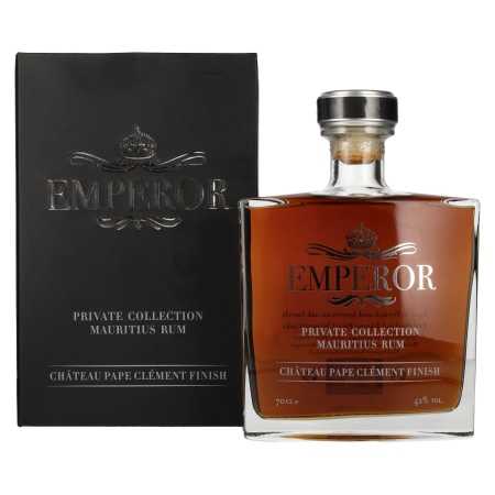 Emperor Mauritian Rum PRIVATE COLLECTION Château Pape Clément Finish 42% Vol. 0,7l in Geschenkbox | Zmiešaný rum | 🌾 Whisky Ambassador | Online Shop