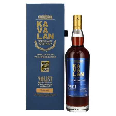 🌾Kavalan SOLIST Vinho Barrique Cask 58,6% Vol. 0,7l | Whisky Ambassador