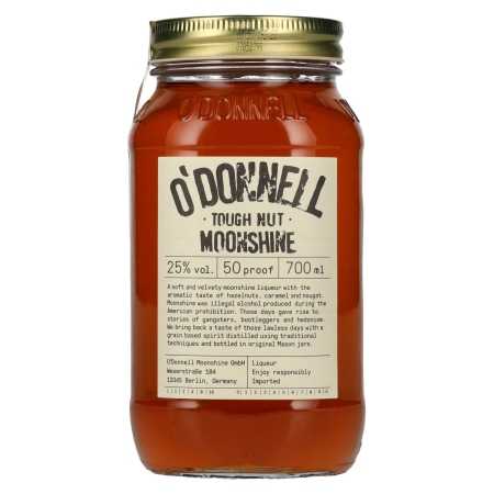 O'Donnell Moonshine TOUGH NUT Liqueur 25% Vol. 0,7l | Německý likér | 🌾 Whisky Ambassador | Online Shop