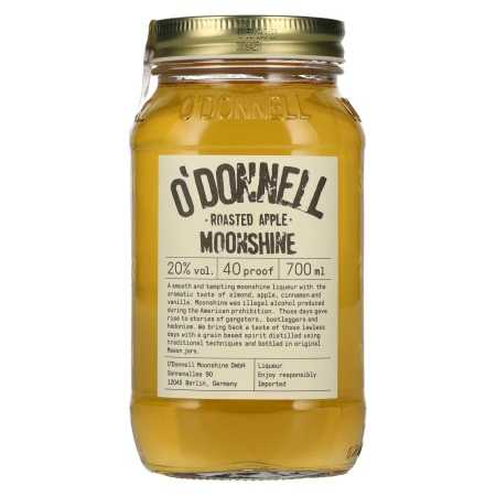 O'Donnell Moonshine ROASTED APPLE Liqueur 20% Vol. 0,7l | Nemecký likér | 🌾 Whisky Ambassador | Online Shop