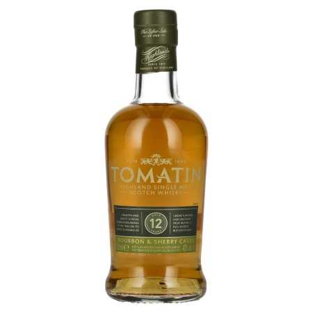 Tomatin 12 Years Old BOURBON & SHERRY CASKS 43% Vol. 0,2l | Highland Whisky | 🌾 Whisky Ambassador | Online Shop