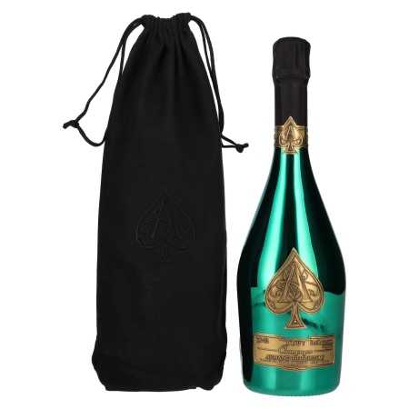 🌾Armand de Brignac Champagne Brut Green Edition 12,5% Vol. 0,75l in Velvet Bag | Whisky Ambassador