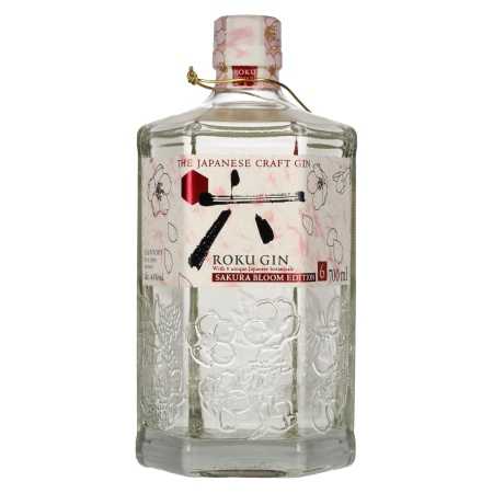 🌾Roku Gin The Japanese Craft Gin Sakura Bloom Edition 6 43% Vol. 0,7l | Whisky Ambassador