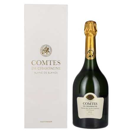 Taittinger COMTES DE CHAMPAGNE Blanc de Blancs Brut 2013 12,5% Vol. 0,75l in Geschenkbox | Wijn kopen | 🌾 Whisky Ambassador | Online Shop