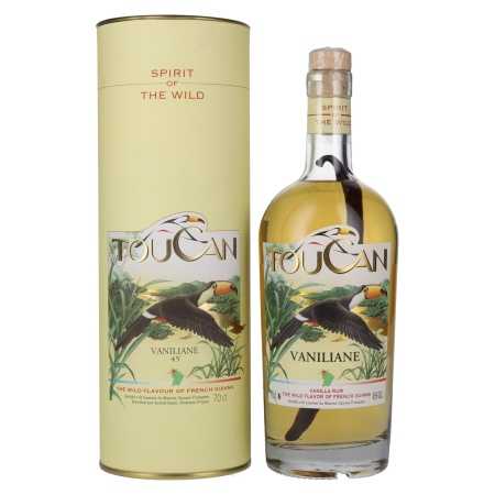 Toucan VANILIANE Guyana Rhum 45% Vol. 0,7l in Geschenkbox | Gemengde rum | 🌾 Whisky Ambassador | Online Shop