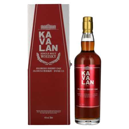 Kavalan OLOROSO SHERRY OAK Single Malt Whisky 46% Vol. 0,7l in Geschenkbox | Taiwanesischer Whisky | 🌾 Whisky Ambassador | Online Shop