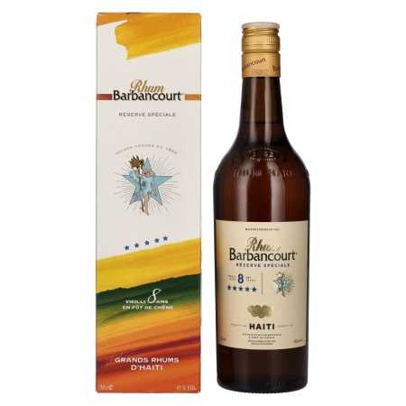 Barbancourt 8 Years Old Réserve Spéciale Haiti Rhum 43% Vol. 0,7l in Geschenkbox | Amestec de rom | 🌾 Whisky Ambassador | Online Shop