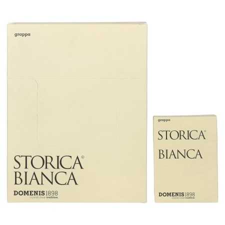 Domenis 1898 STORICA BIANCA Grappa 50% Vol. 10x10x0,05l in Geschenkbox