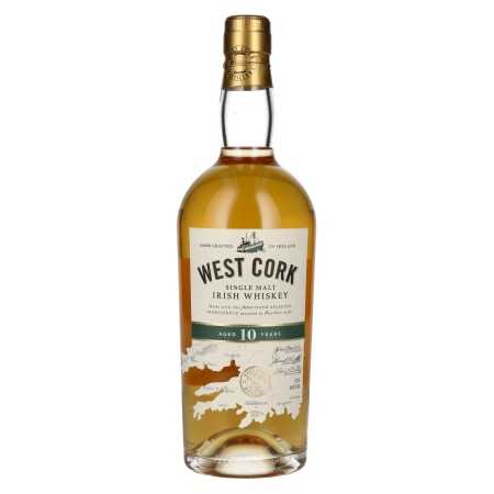 West Cork 10 Years Old Single Malt Irish Whiskey 40% Vol. 0,7l | Irsk Whiskey | 🌾 Whisky Ambassador | Online Shop