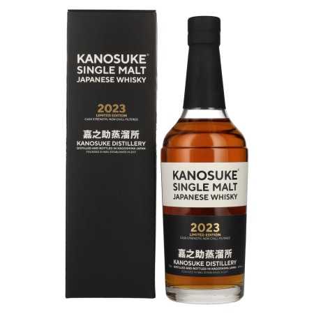 Kanosuke Single Malt Japanese Whisky Limited Edition 2023 59% Vol. 0,7l in Geschenkbox | Jaapani Whisky | 🌾 Whisky Ambassador | Online Shop