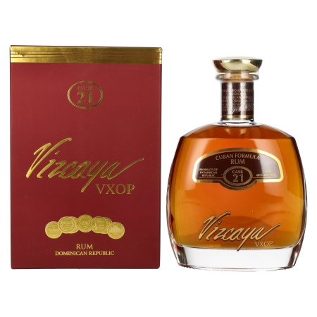 🌾Vizcaya VXOP Cuban Formula Rum Cask 21 40% Vol. 0,7l in Geschenkbox | Whisky Ambassador