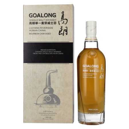 GOALONG Single Malt BOURBON CASK Chinese Whisky 40% Vol. 0,7l in Geschenkbox